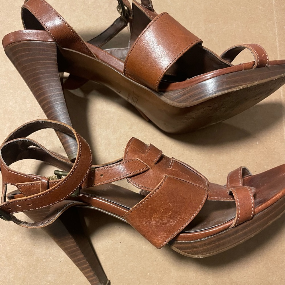 J.Crew Strappy Leather Sandal